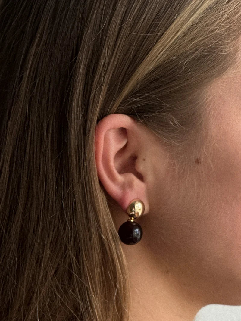 Soleil Studs - FG/Brown